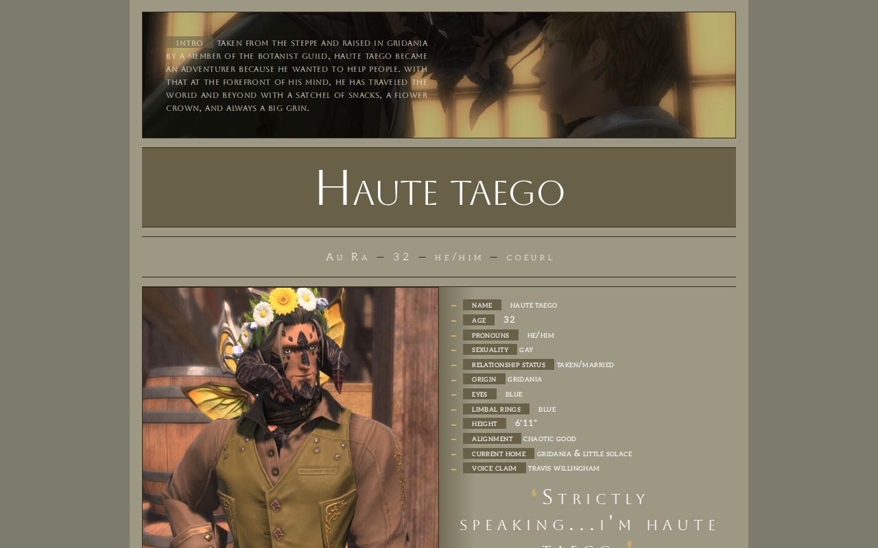 Carrd profile picture for @haute